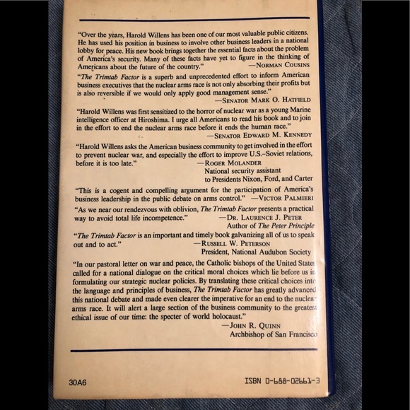 The Timetable Factor Book by Harold Willens VTG✨ - Picture 2 of 6